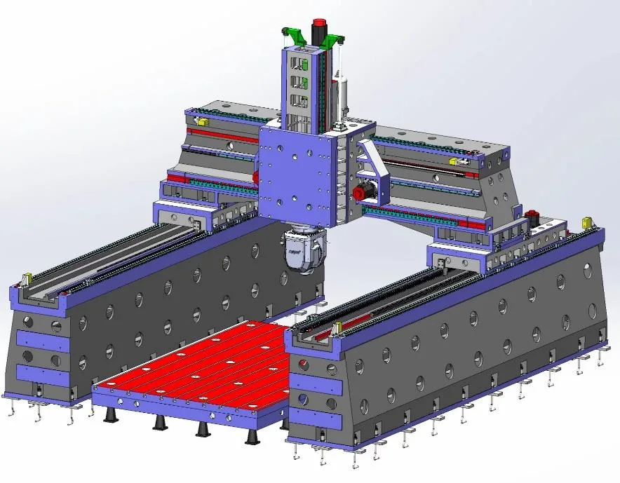 5-axis CNC machining cell