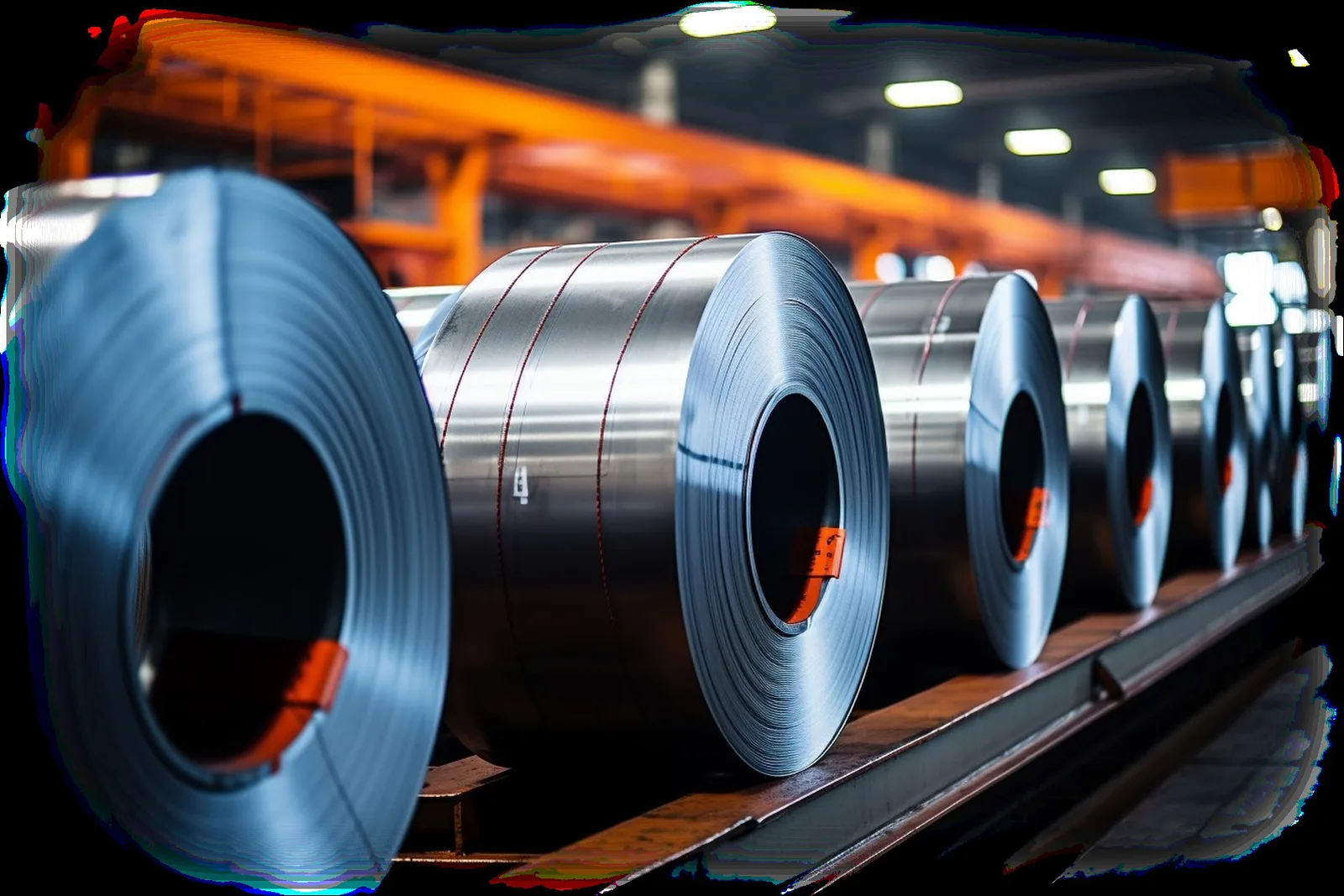 Hot-rolled stainless clad steel coil